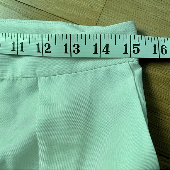 NWT Silk Maison White Slit Bell-bottom 100% Silk Pants - Size Large - Picture 8 of 11